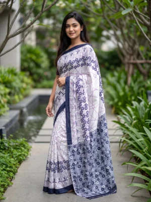 RAJSHAHI SOFT SILK SAREE D-63